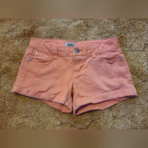 celebrity pink jean shorts size 3